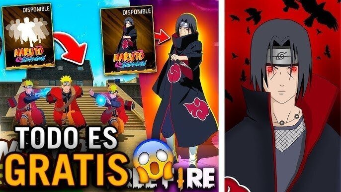 Guía completa para desbloquear el evento de Itachi en Free Fire (2026) 👁️🗨️🔥