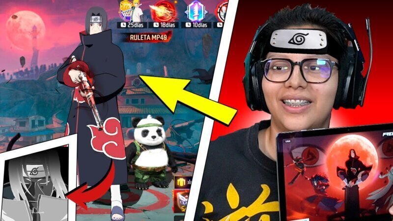 Trucos para obtener recompensas de la colaboración Itachi x Free Fire gratis 🎁🔥