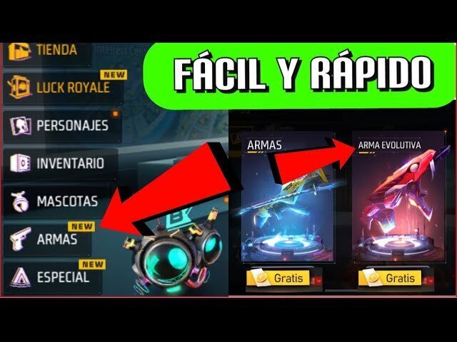 Trucos secretos para obtener armas gratis en Free Fire (¡funcionan!) 🎯